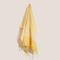 Cotton Pareo Throw - 100x180cm - Sunny Yellow