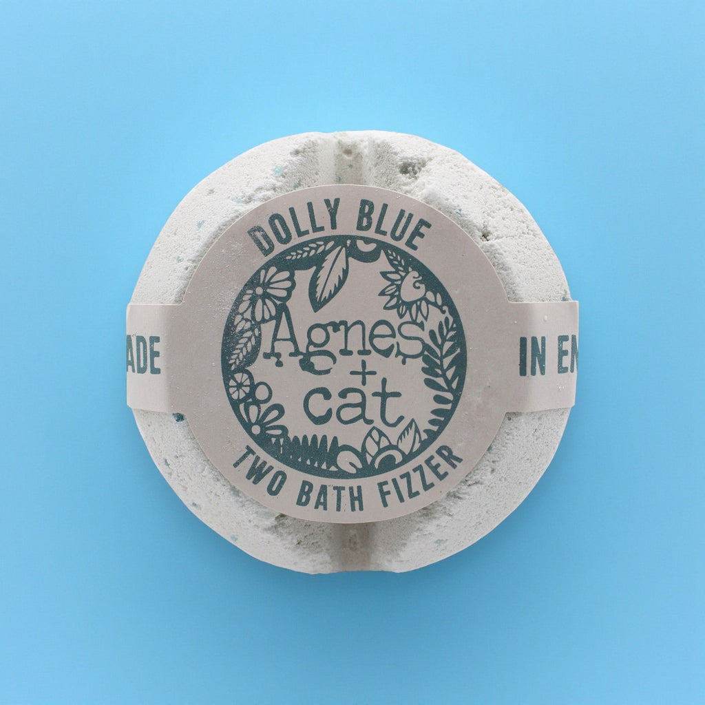 Agnes + Cat Bath Fizzer – Dolly Blue
