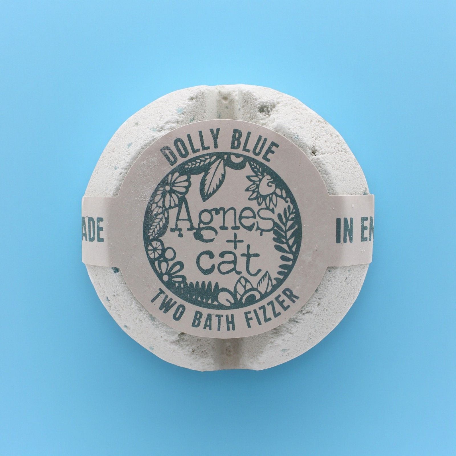 Agnes + Cat Bath Fizzer – Dolly Blue