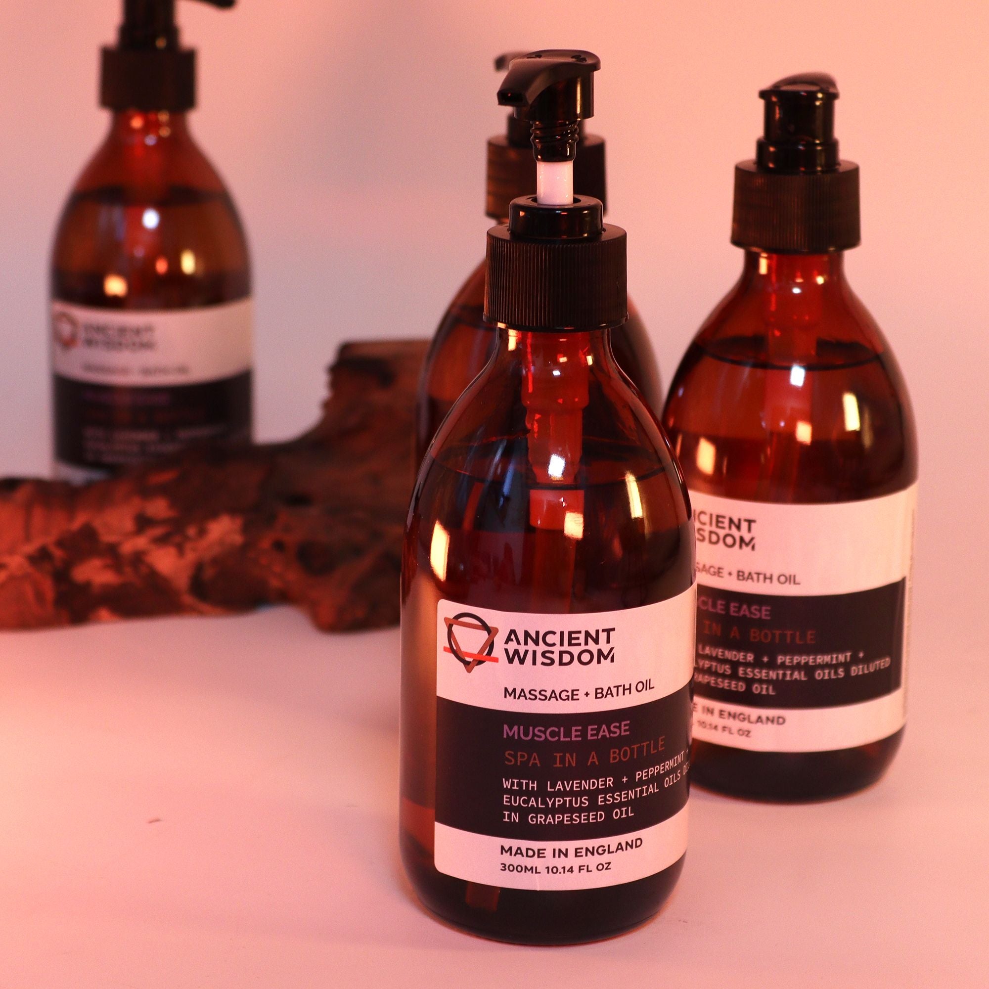 Ancient Wisdom Aromatherapy Massage & Bath Oil – Muscle Ease