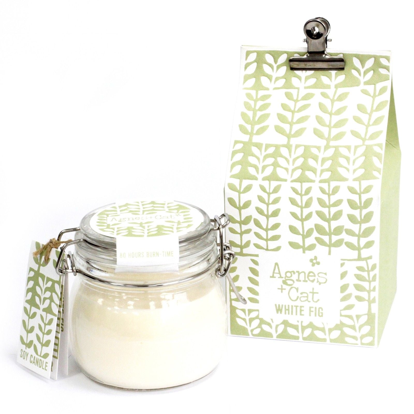 Agnes + Cat Kilner Jar Candle – White Fig