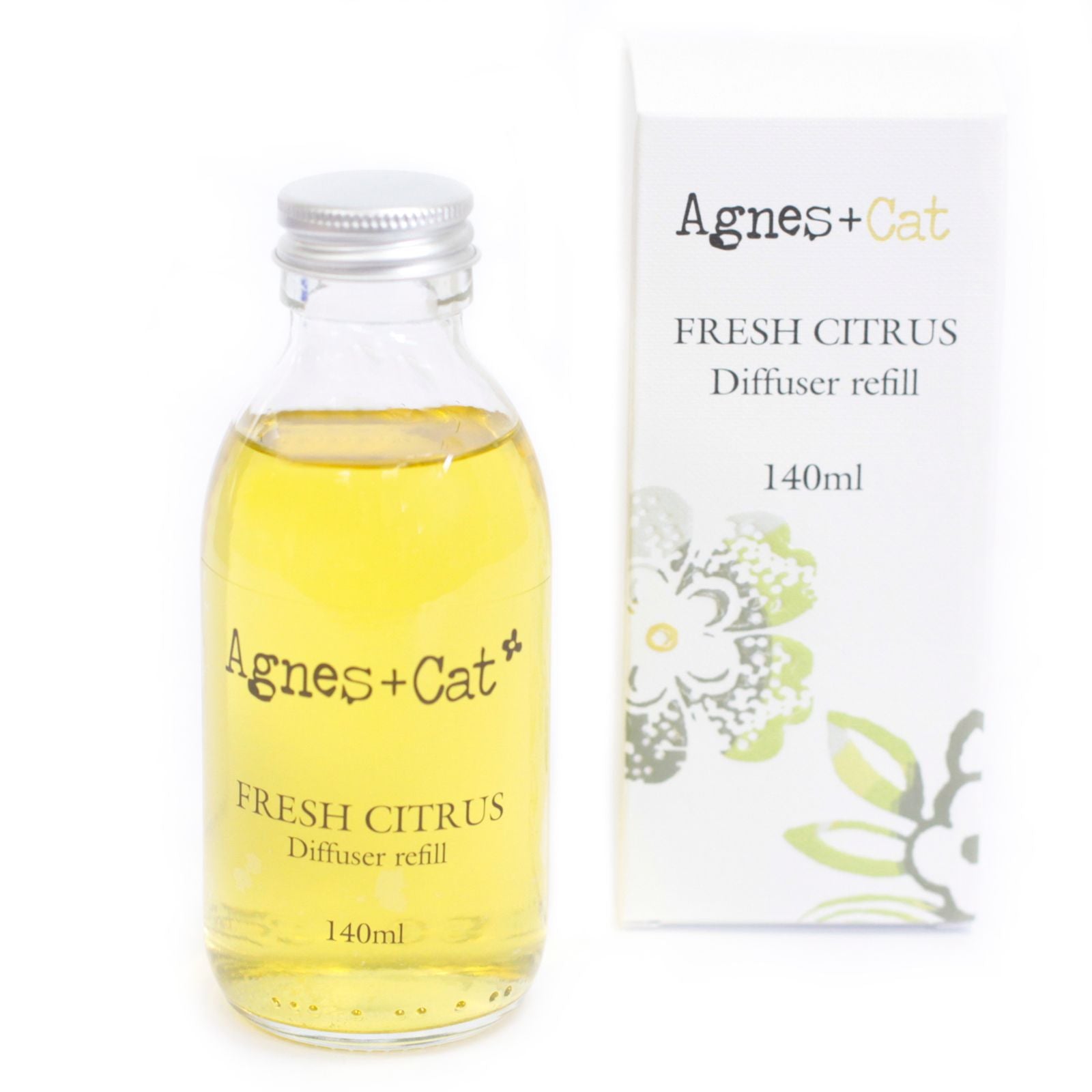 Agnes + Cat Reed Diffuser Refill - Fresh Citrus 140ml