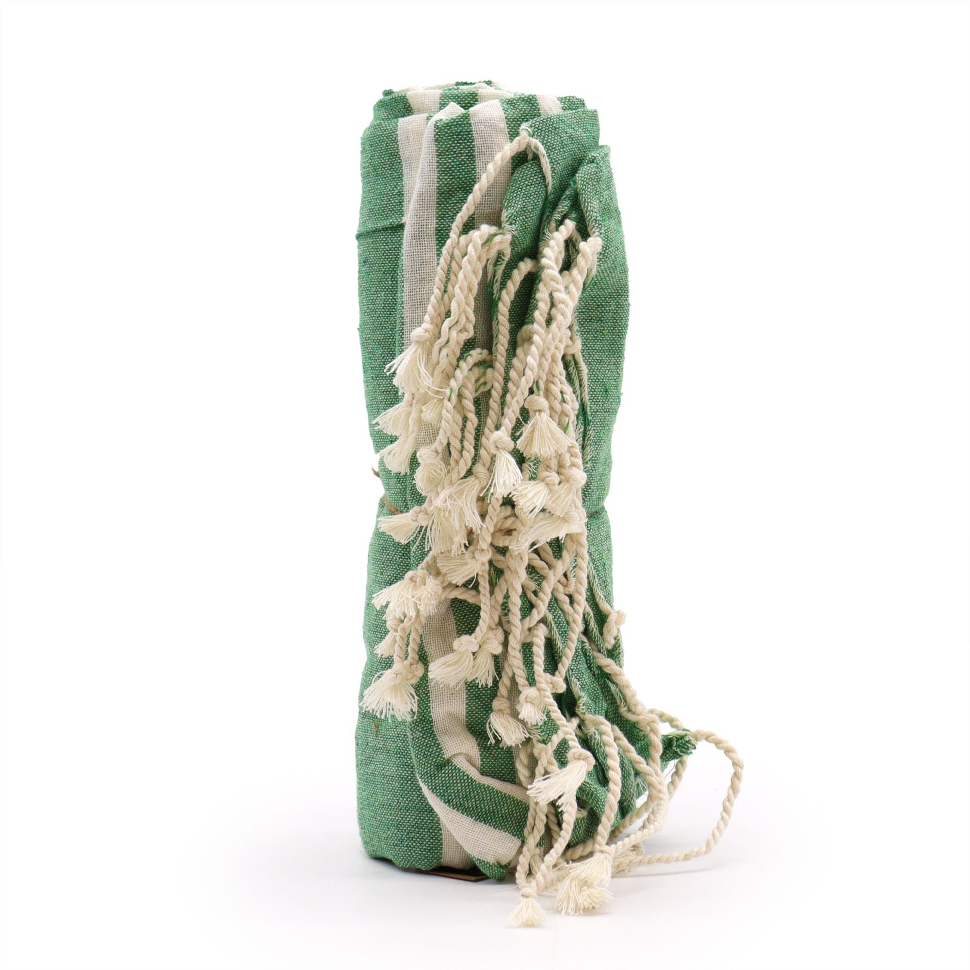Cotton Pareo Throw - 100x180cm - Picnic Green