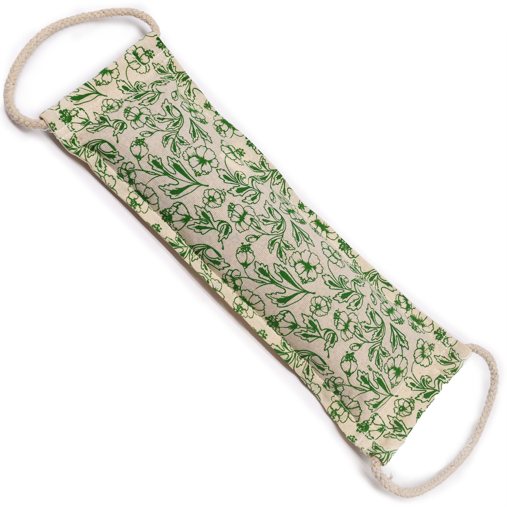 Natural Cotton Wheat Bags – Green