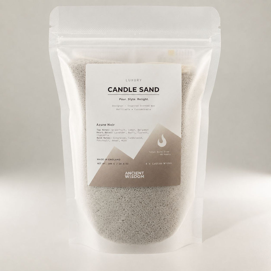 Candle Sand – Warm Grey Azure Noir