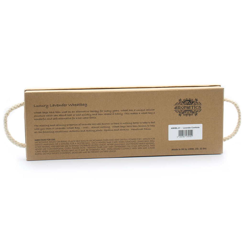 Luxury Lavender Wheat Bag in Gift Box – Lavender Comforts