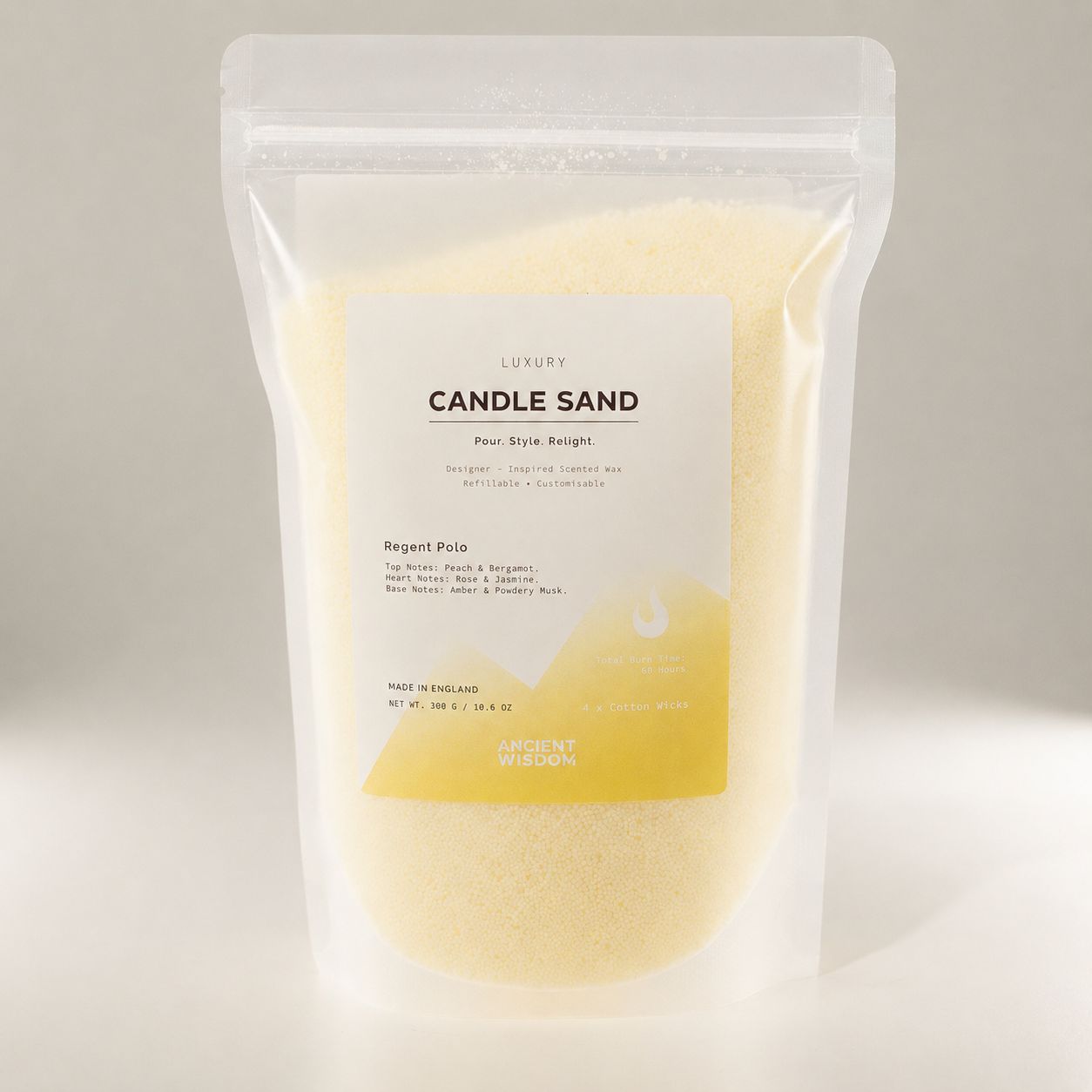 Candle Sand – Cream Regent Polo