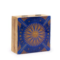 Hop Hare Medium Enamelled Square Box - The Sun
