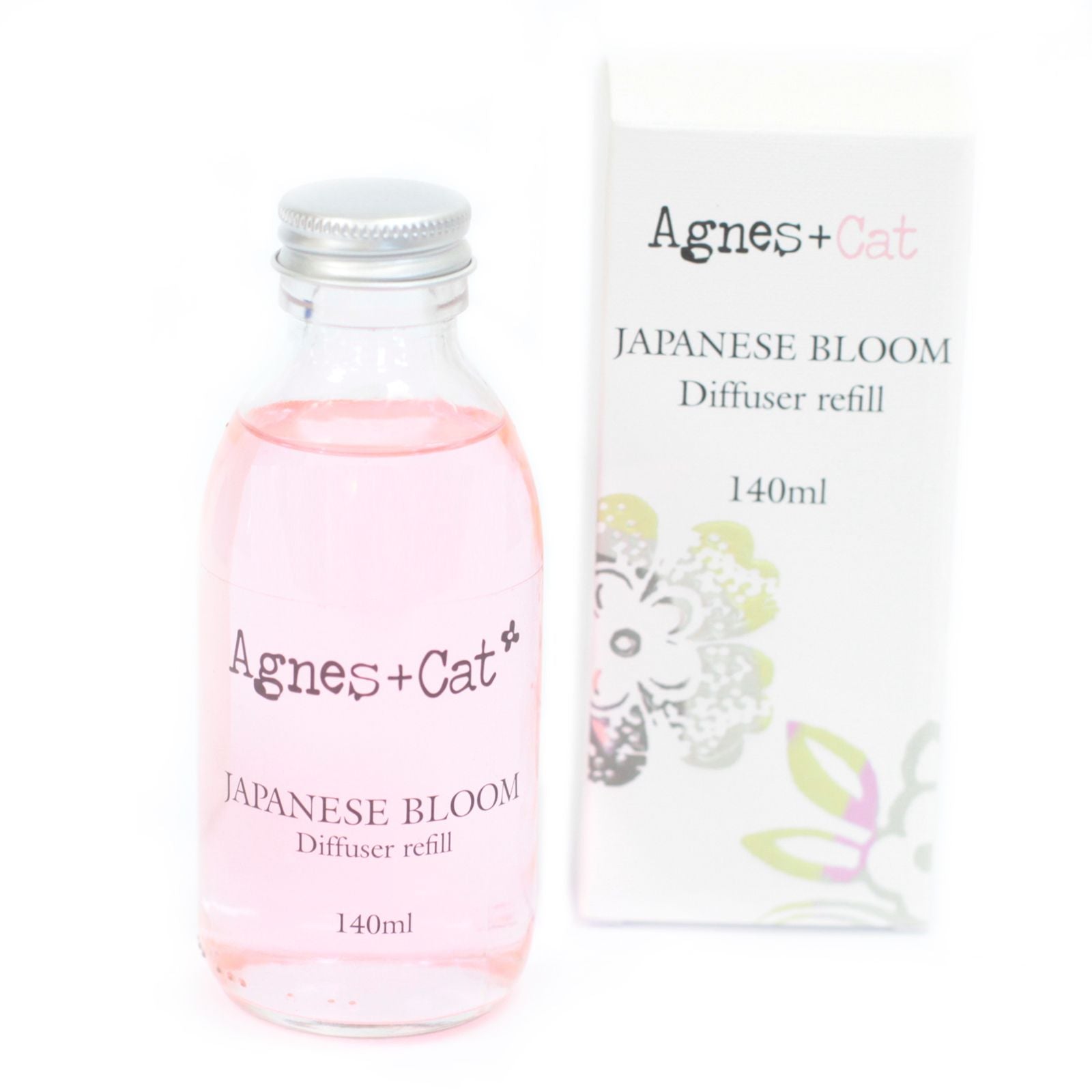 Agnes + Cat Reed Diffuser Refill - Japanese Bloom 140ml