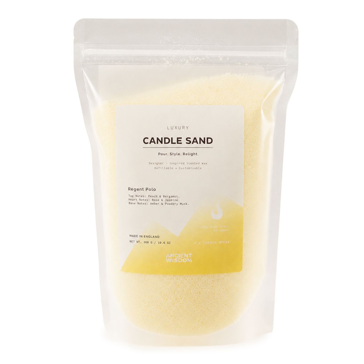 Candle Sand – Cream Regent Polo
