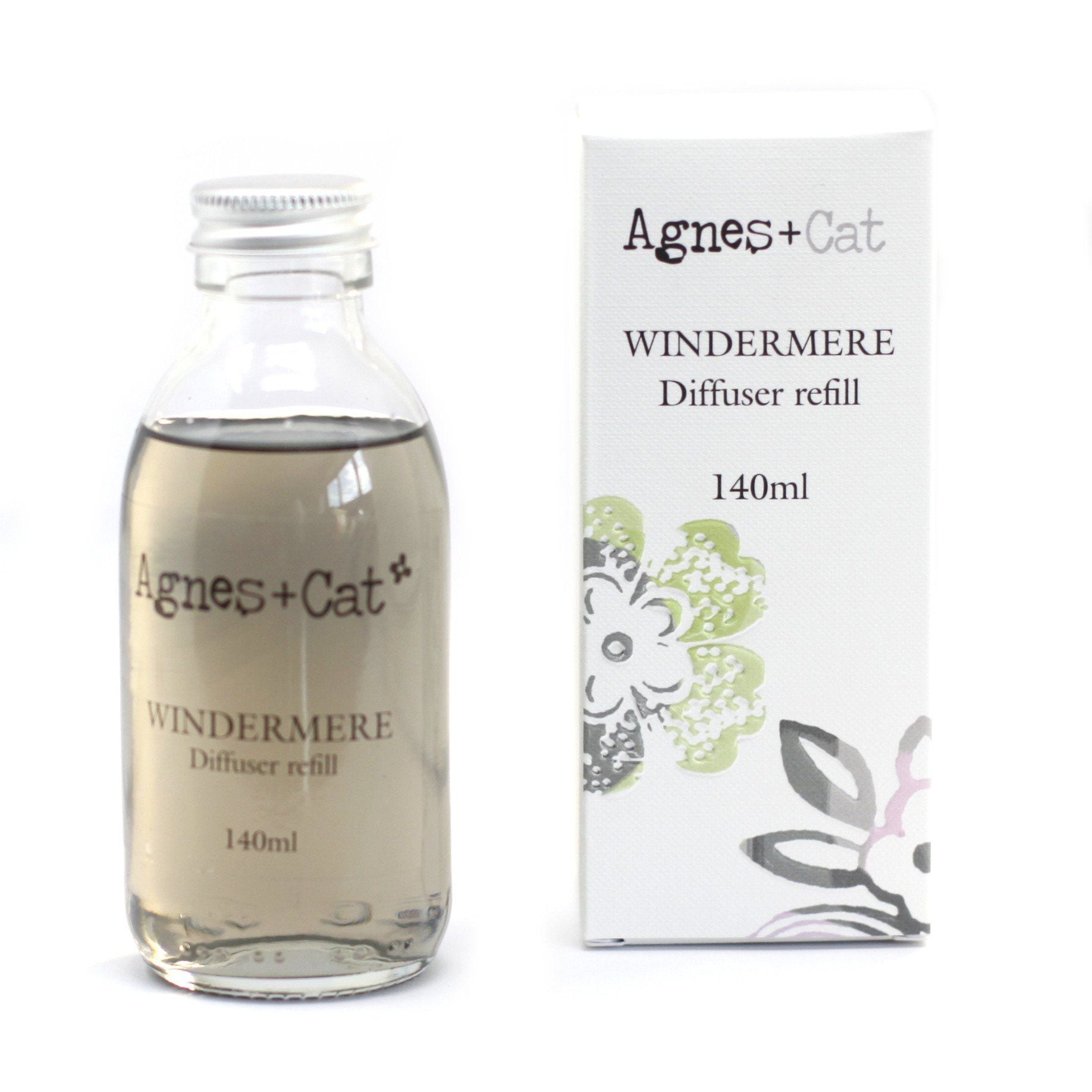 Agnes + Cat Reed Diffuser Refill - Windermere 140ml