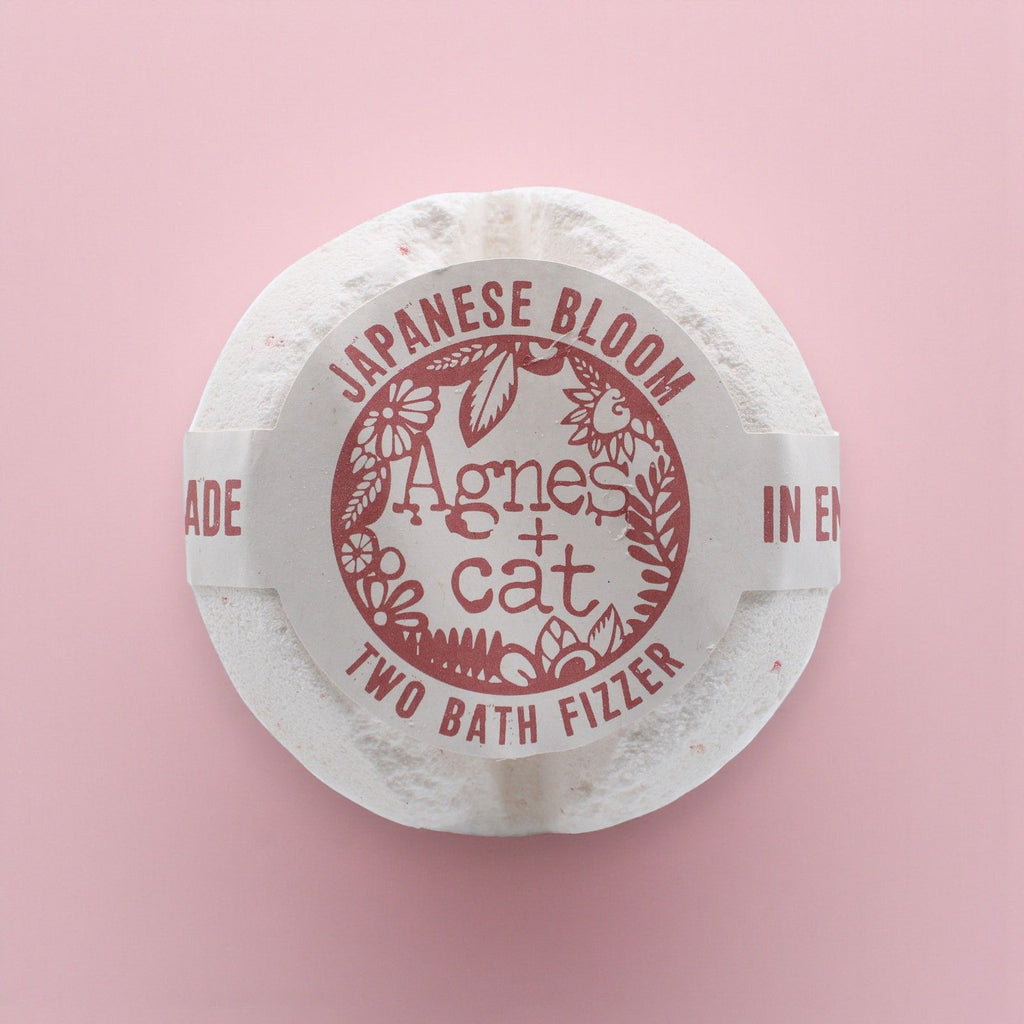 Agnes + Cat Bath Fizzer – Japanese Bloom