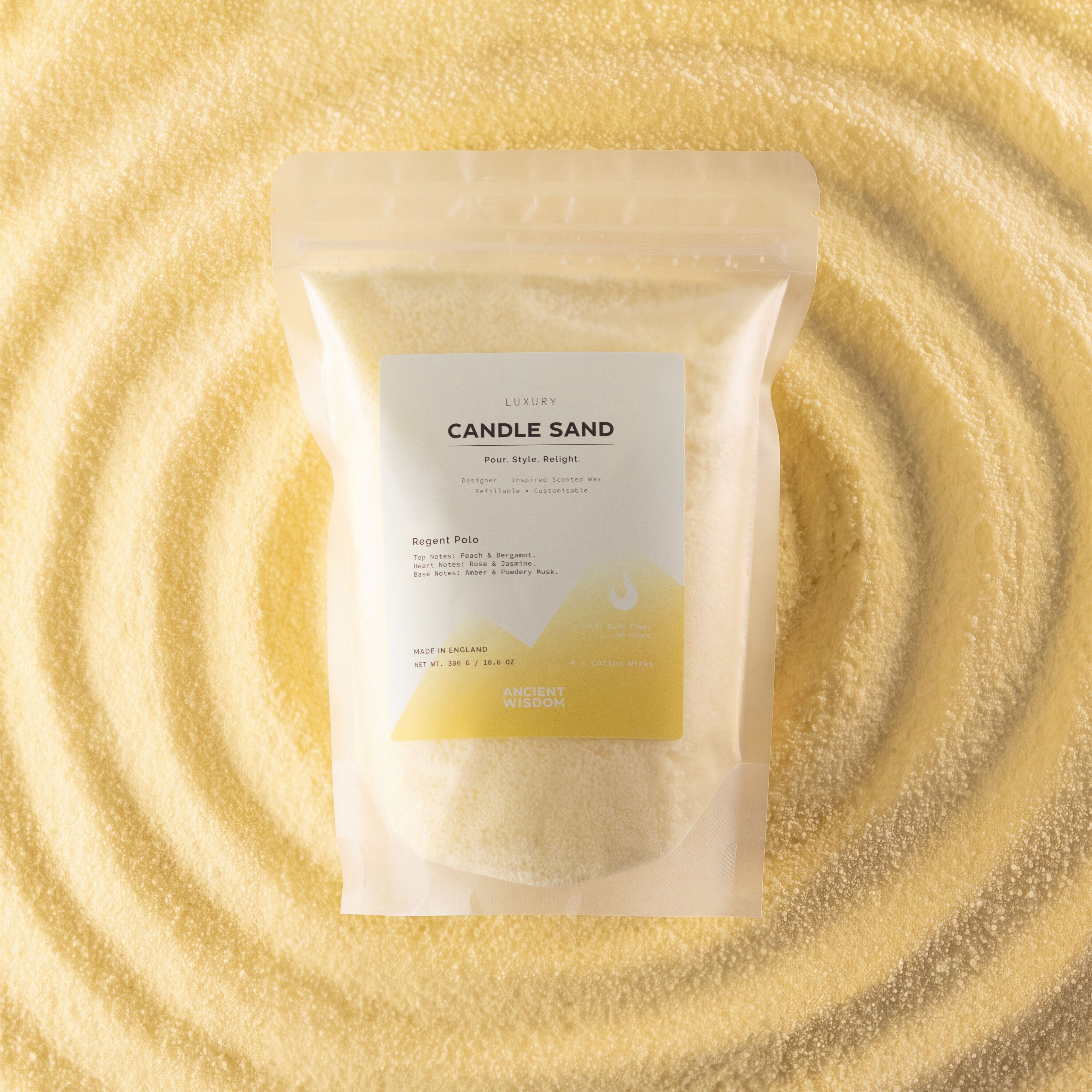 Candle Sand – Cream Regent Polo