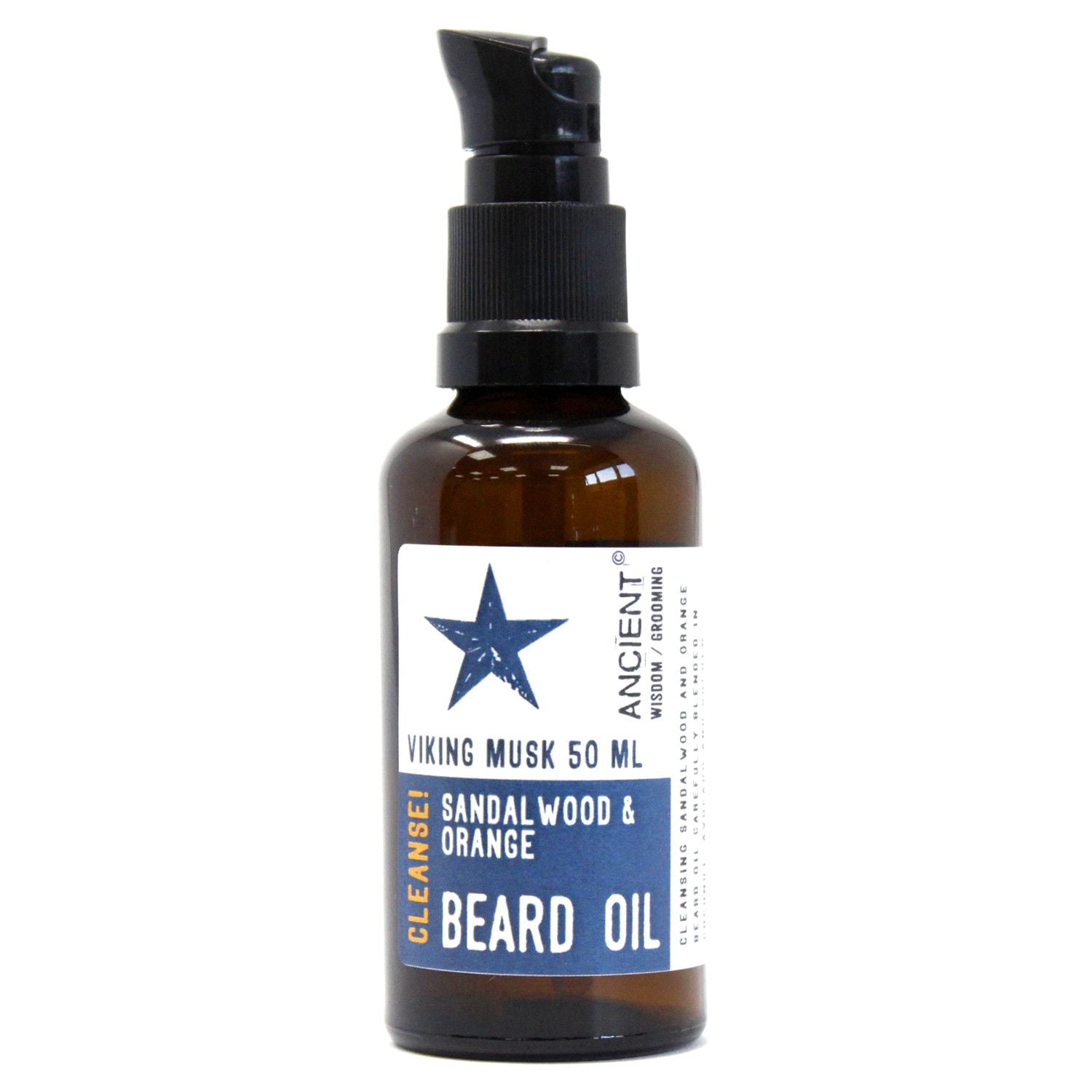 Viking Musk Beard Oil – Cleanse – 50ml