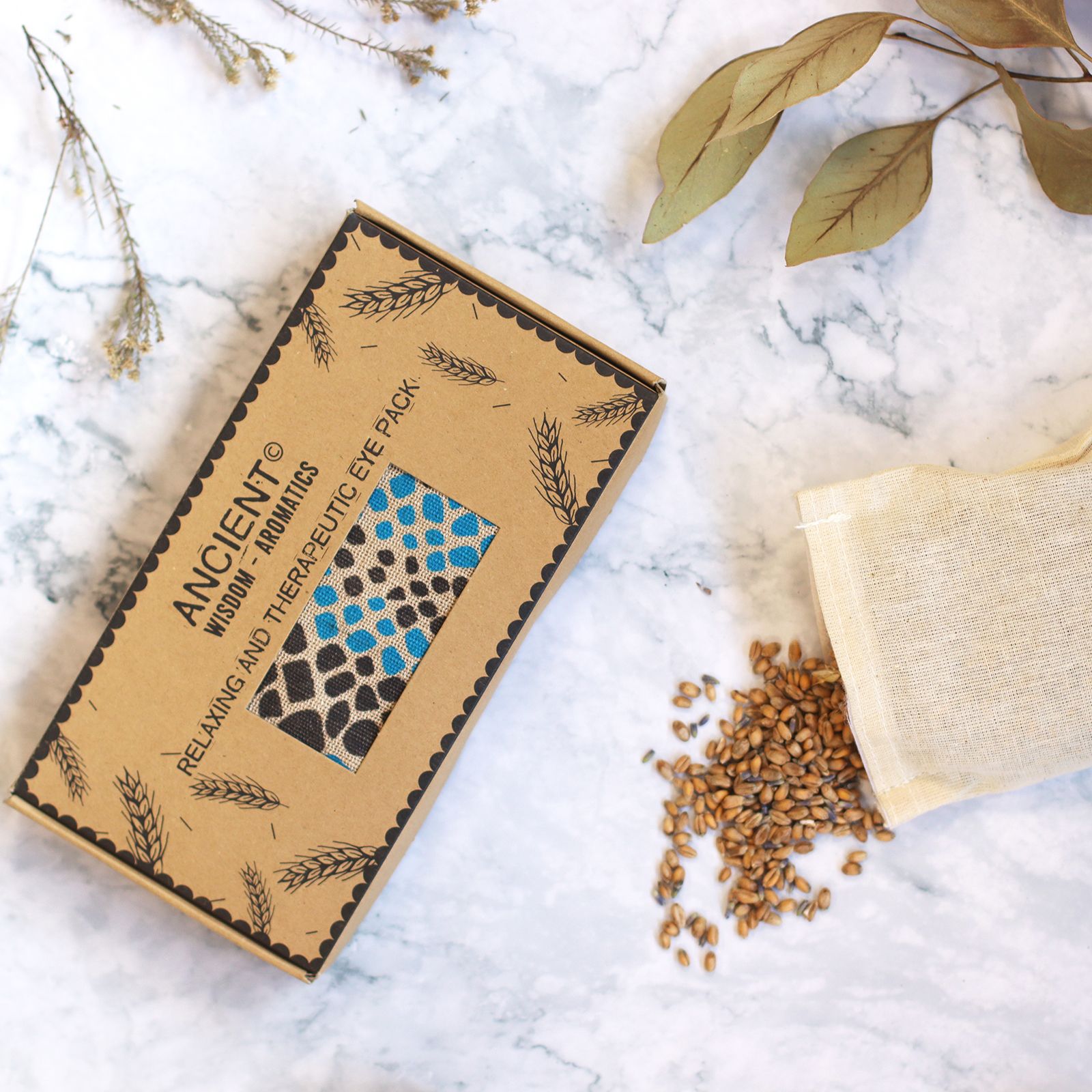 Ancient Wisdom Lavender Eye Pillow – Blue Viper