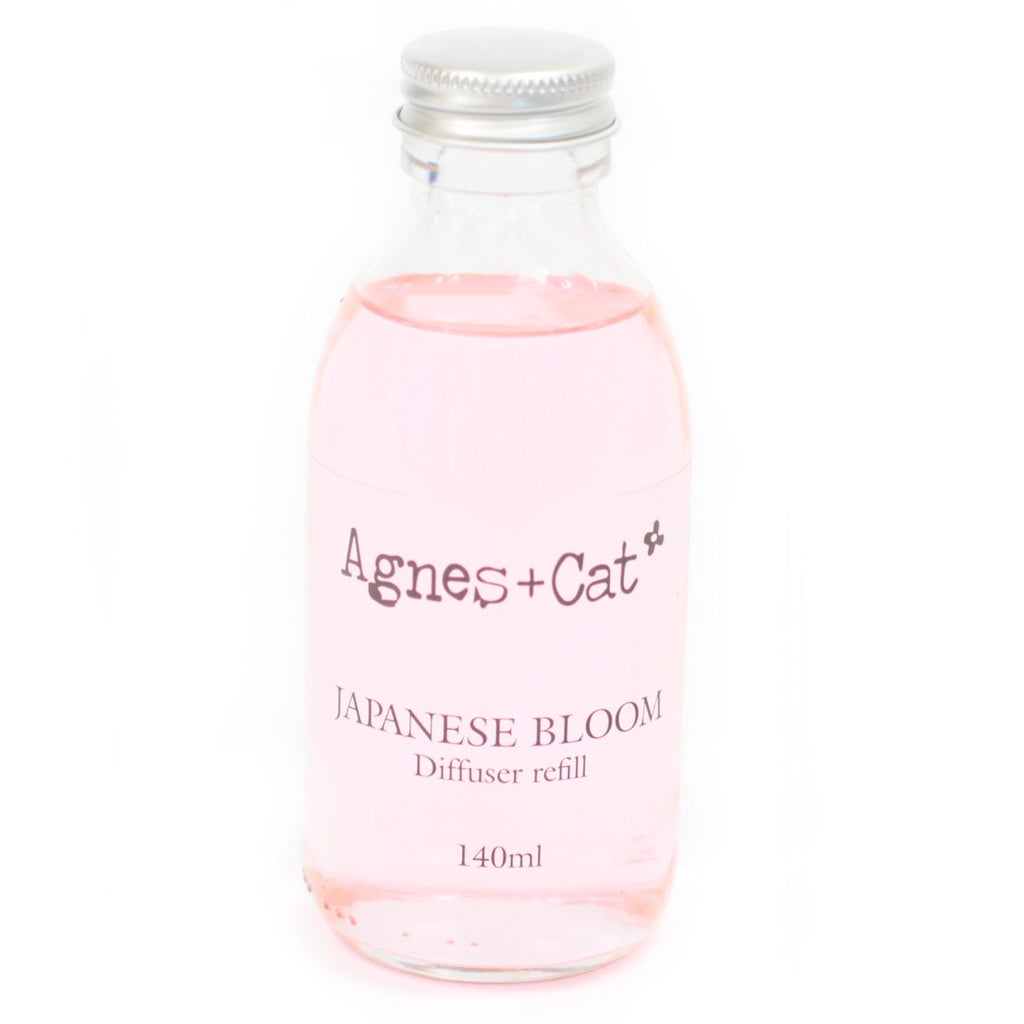 Agnes + Cat Reed Diffuser Refill - Japanese Bloom 140ml