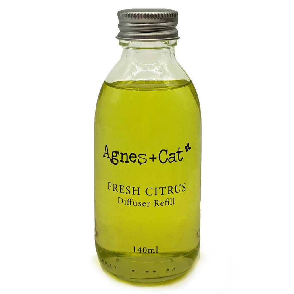 Agnes + Cat Reed Diffuser Refill - Fresh Citrus 140ml
