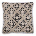 Classic Cushion Cover - Lux Criss-Cross & Print - 45x45cm