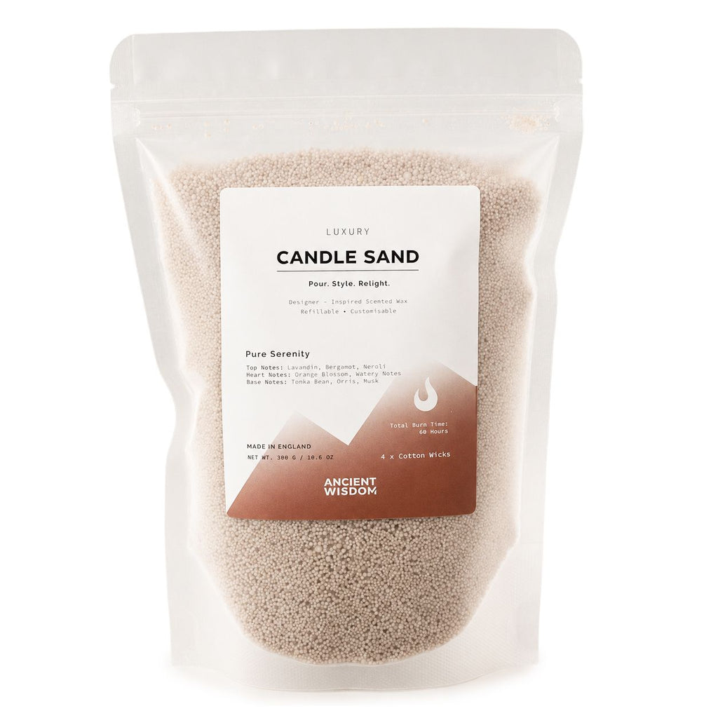 Candle Sand – Latte Beige Pure Serenity