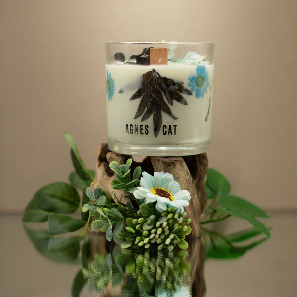 Agnes + Cat Botanical Soy Wax Candle - Sea Salt & Moss