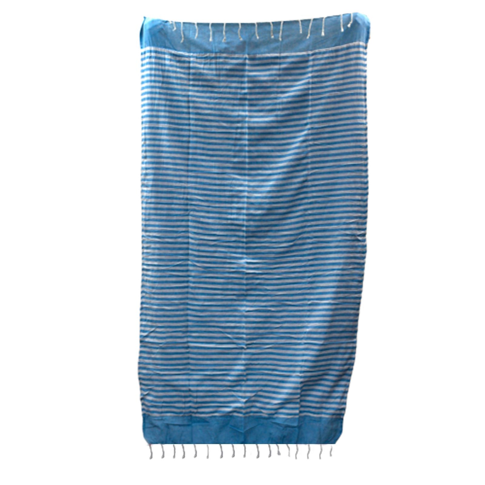 Cotton Pareo Throw - 100x180cm - Sky Blue