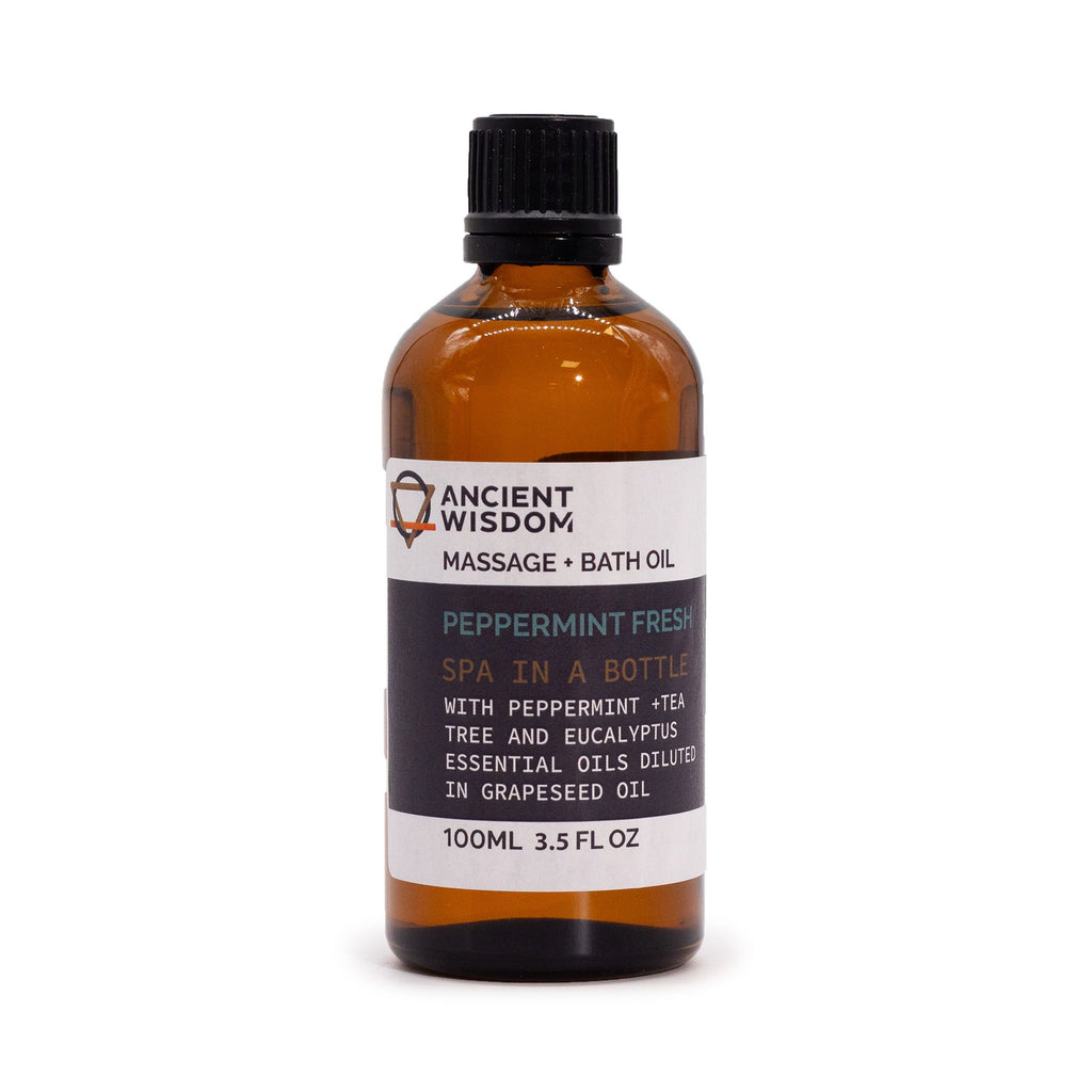 Peppermint Fresh Massage Oil – 100ml