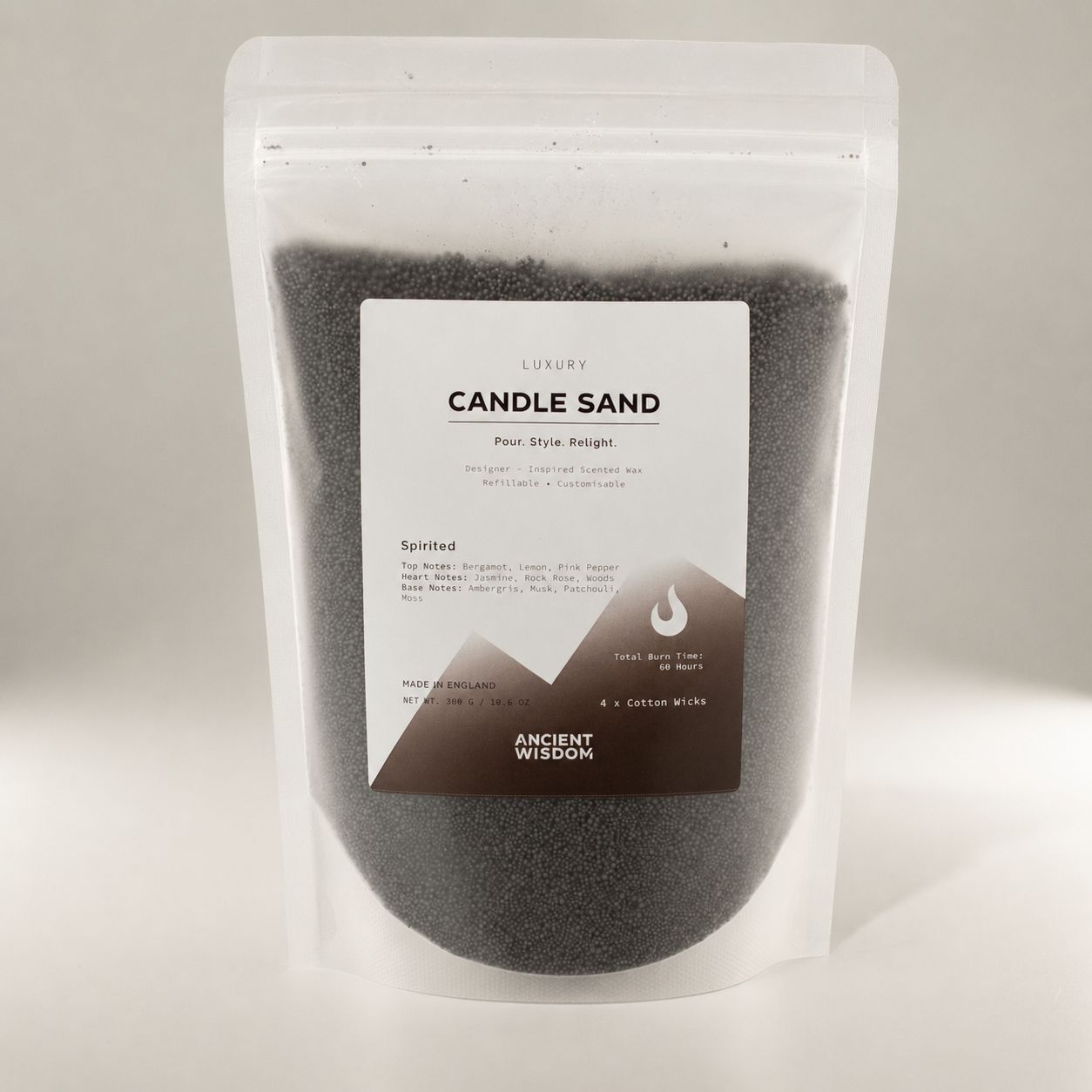 Candle Sand – Black Spirited