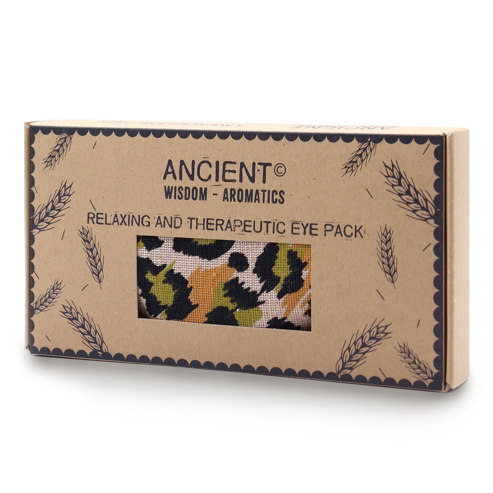 Ancient Wisdom Lavender Eye Pillow – Night Leopard