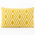 Classic Cushion Cover - Mustard Diamonds - 30x50cm - Lumber Style