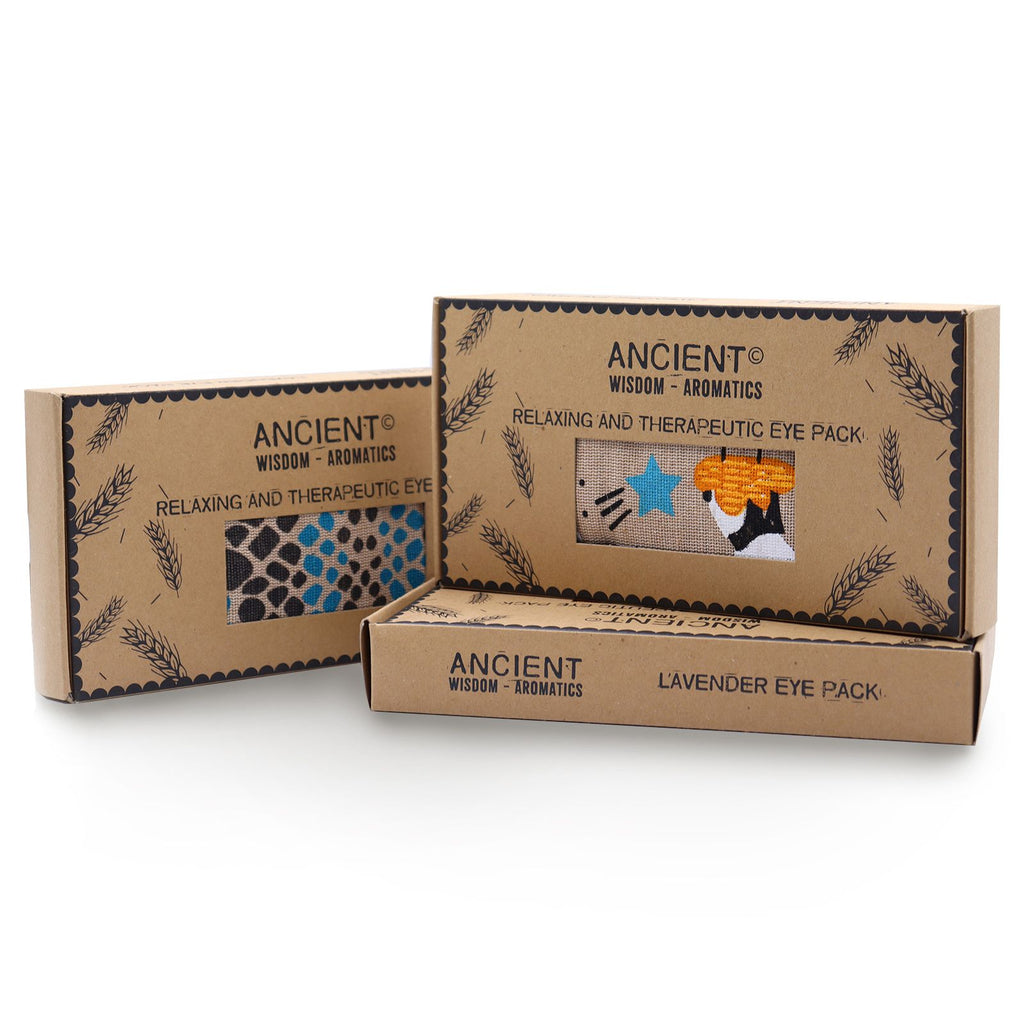 Ancient Wisdom Lavender Eye Pillow – Night Leopard