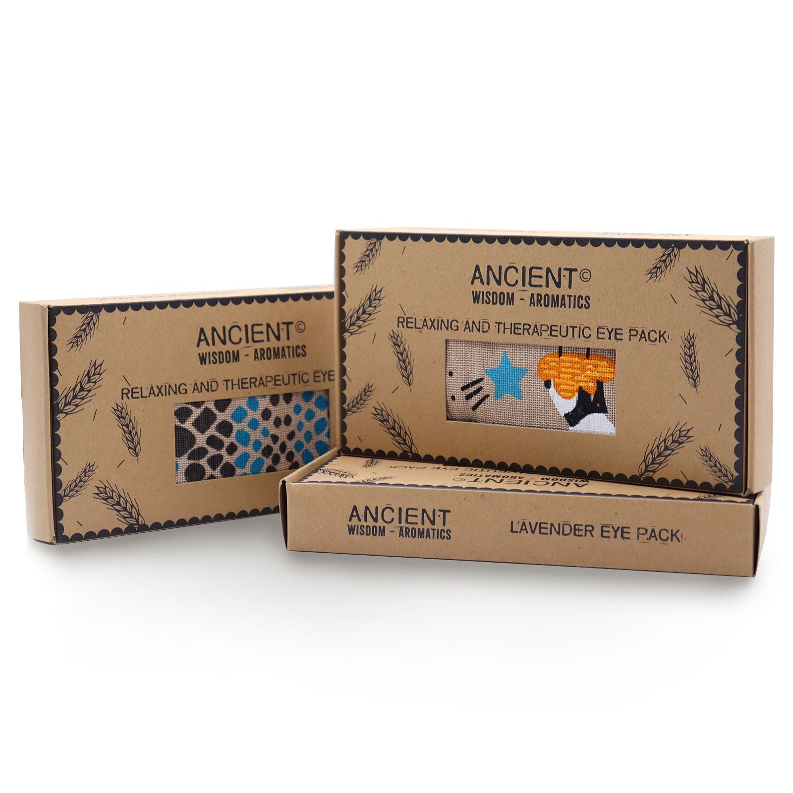 Ancient Wisdom Lavender Eye Pillow – Night Leopard