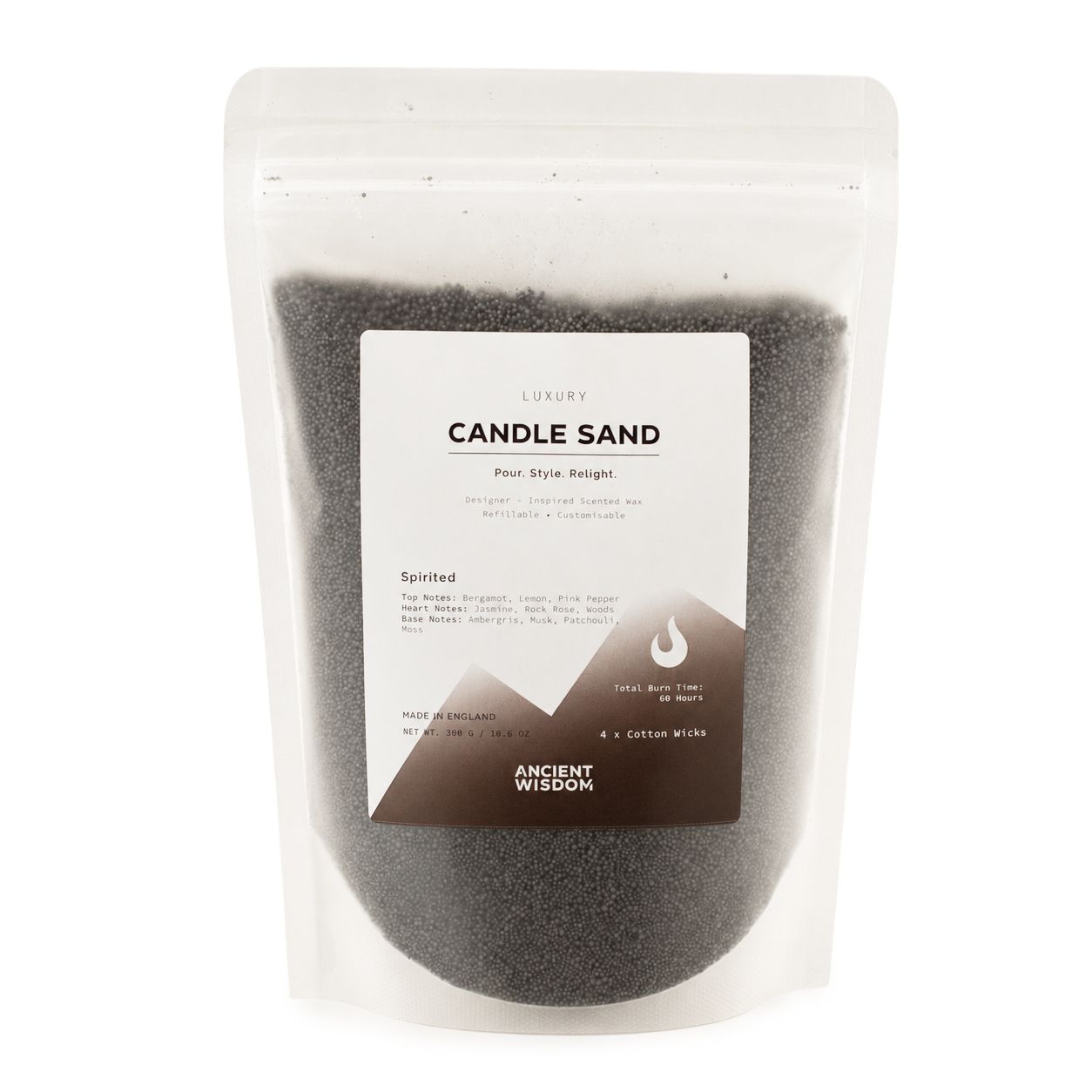 Candle Sand – Black Spirited