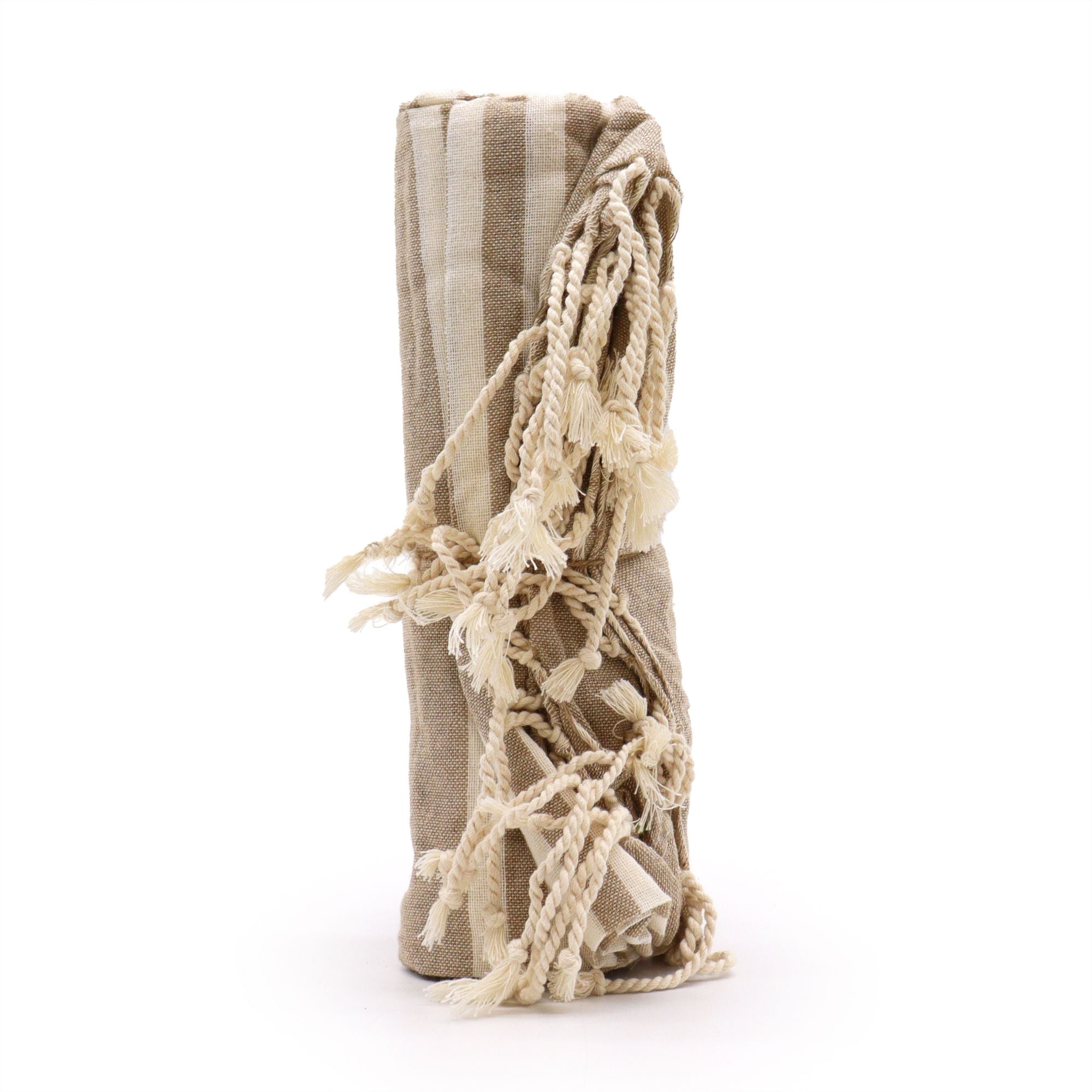 Cotton Pareo Throw - 100x180cm - Warm Sand