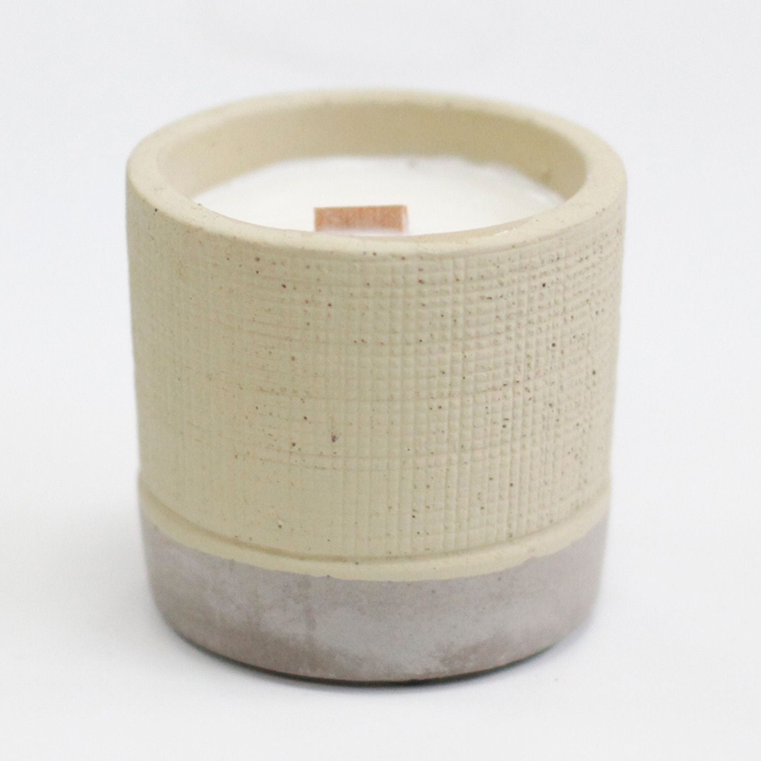 Concrete Wood Wick Candle – Coffee in the Club (Small)