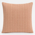 Classic Cushion Cover - Burgundy Squares - 60x60cm - Jumbo Style