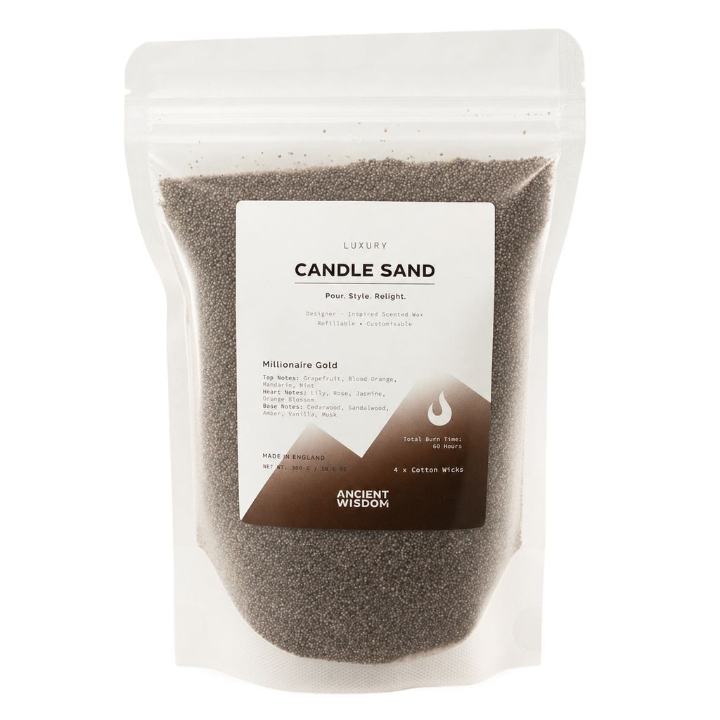 Candle Sand – Chocolate Brown Millionaire Gold