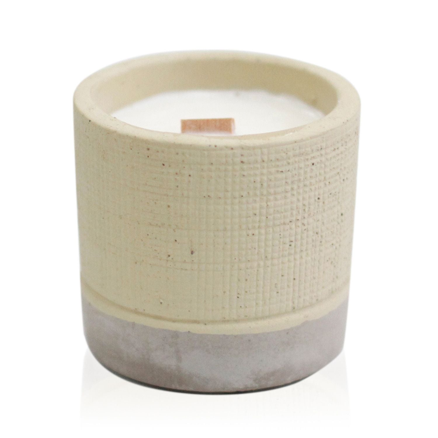 Concrete Wood Wick Candle – Coffee in the Club (Small)