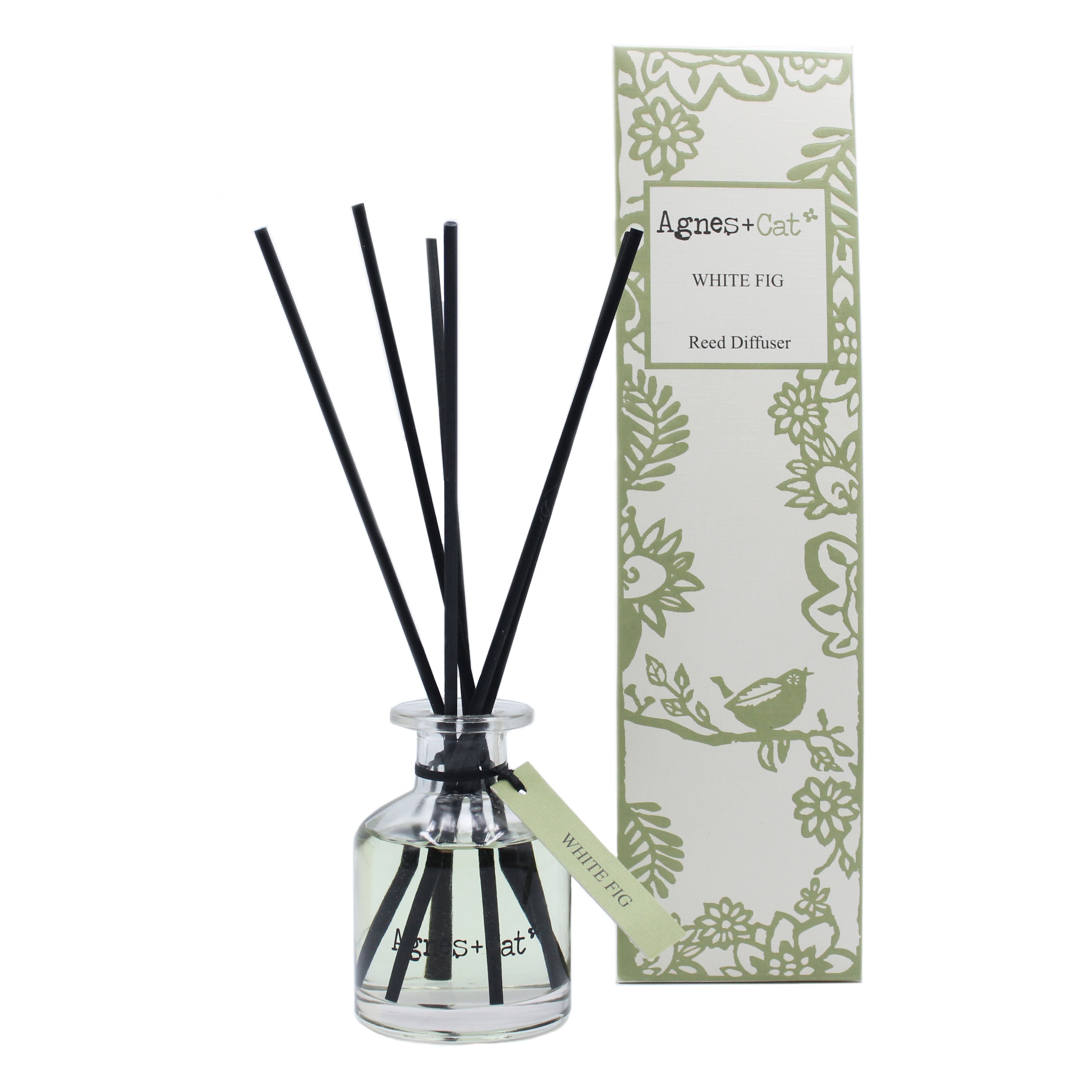 Agnes + Cat 140ml Reed Diffuser – White Fig