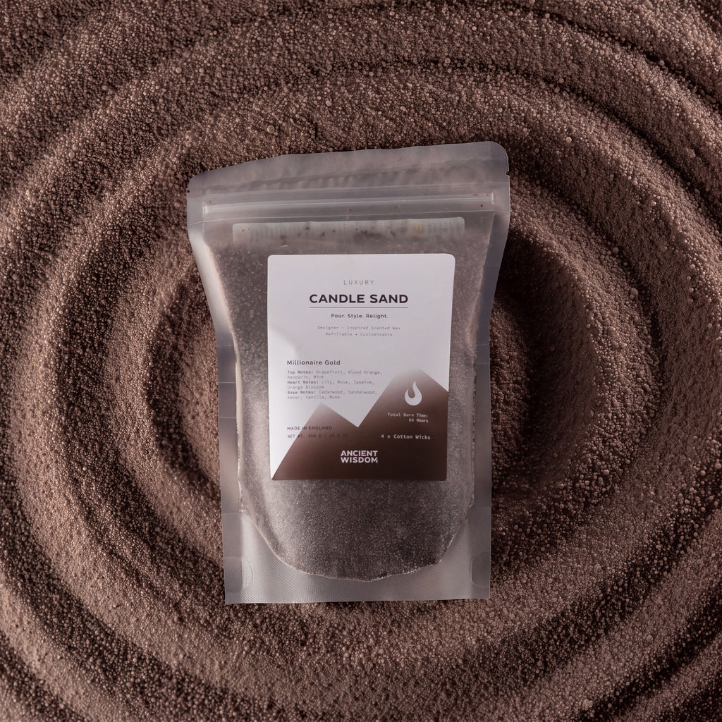 Candle Sand – Chocolate Brown Millionaire Gold