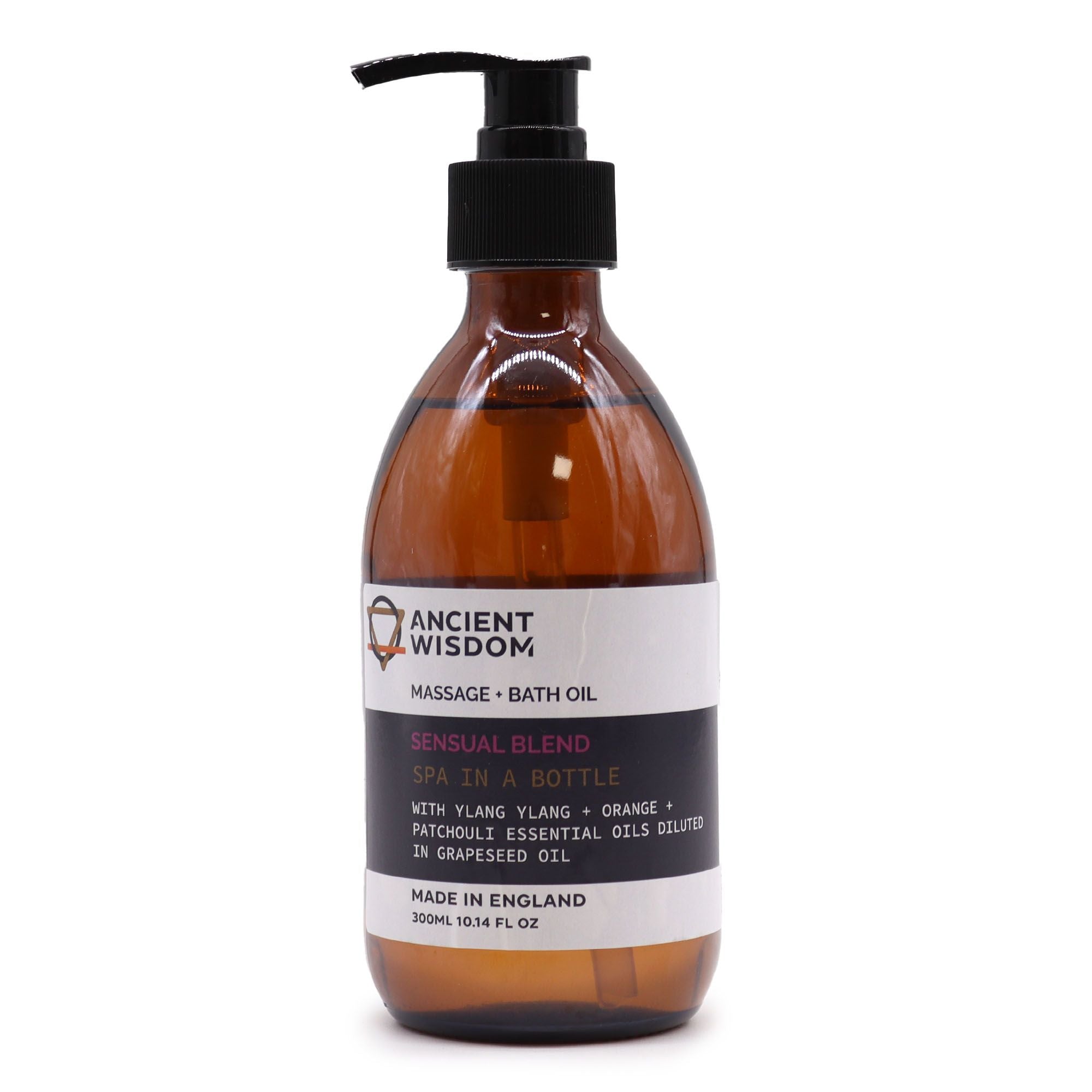 Ancient Wisdom Aromatherapy Massage & Bath Oil – Sensual