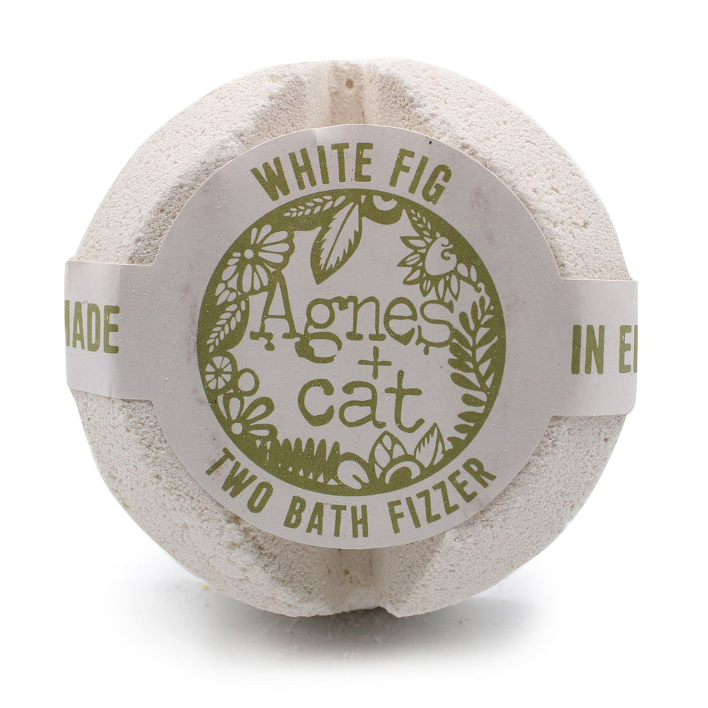 Agnes + Cat Bath Fizzer – White Fig
