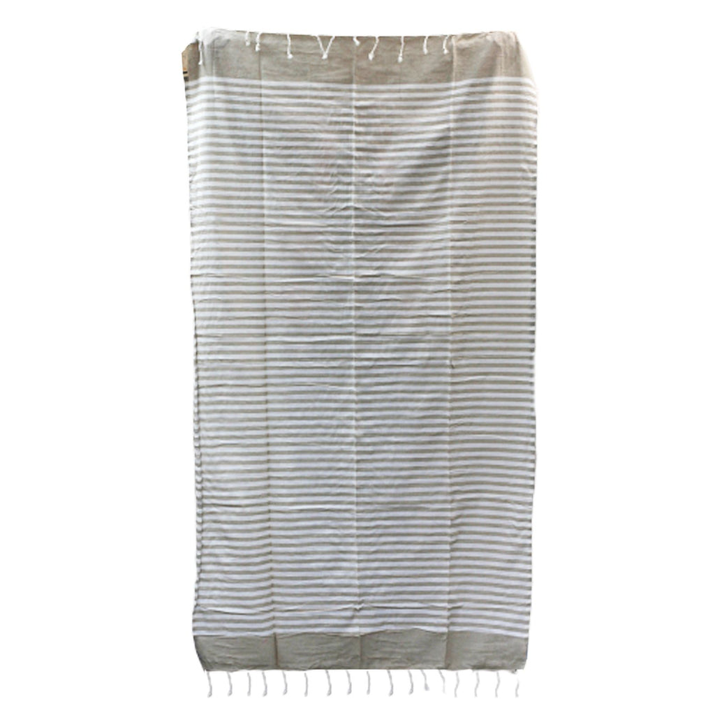 Cotton Pareo Throw - 100x180cm - Warm Sand