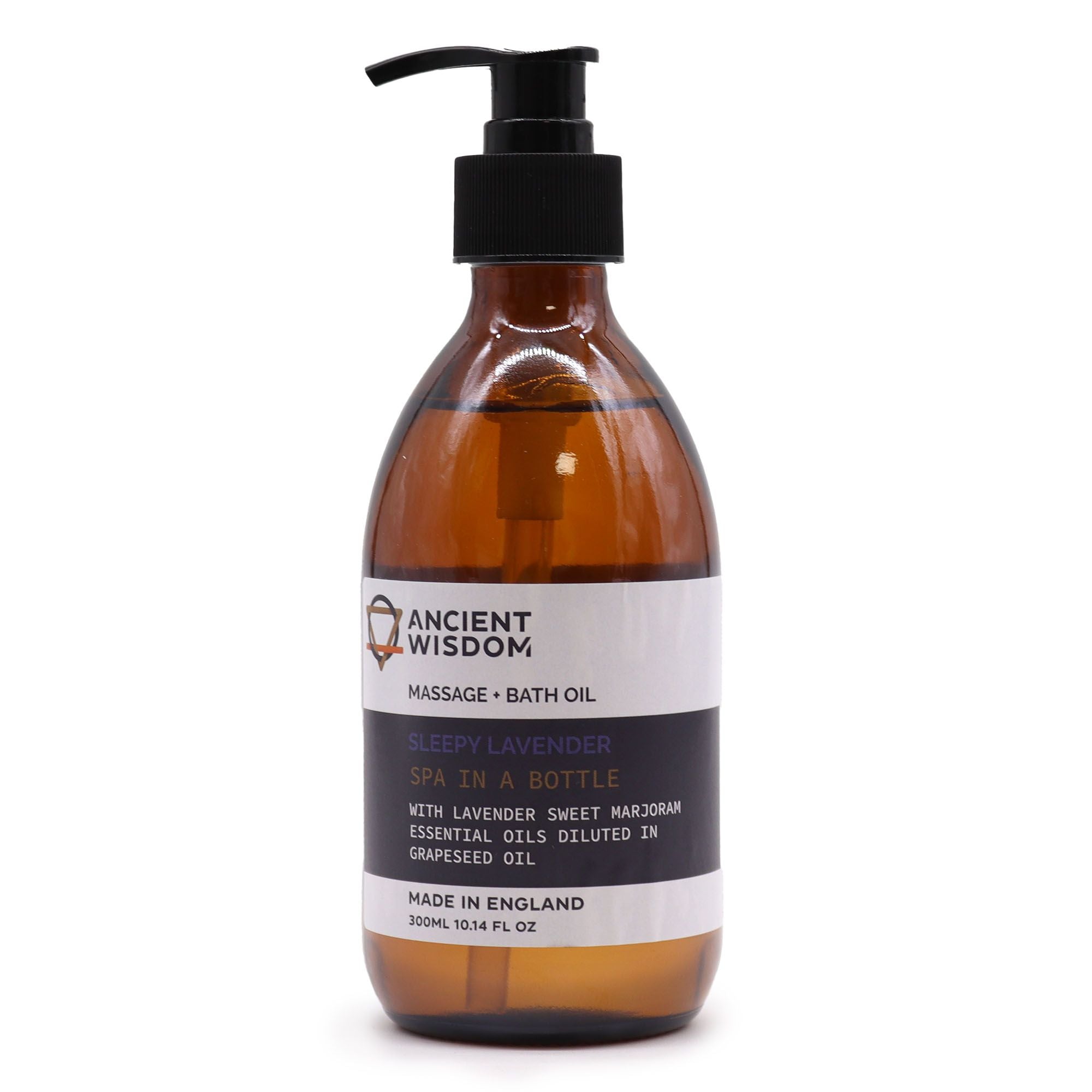Ancient Wisdom Aromatherapy Massage & Bath Oil – Sleepy Lavender