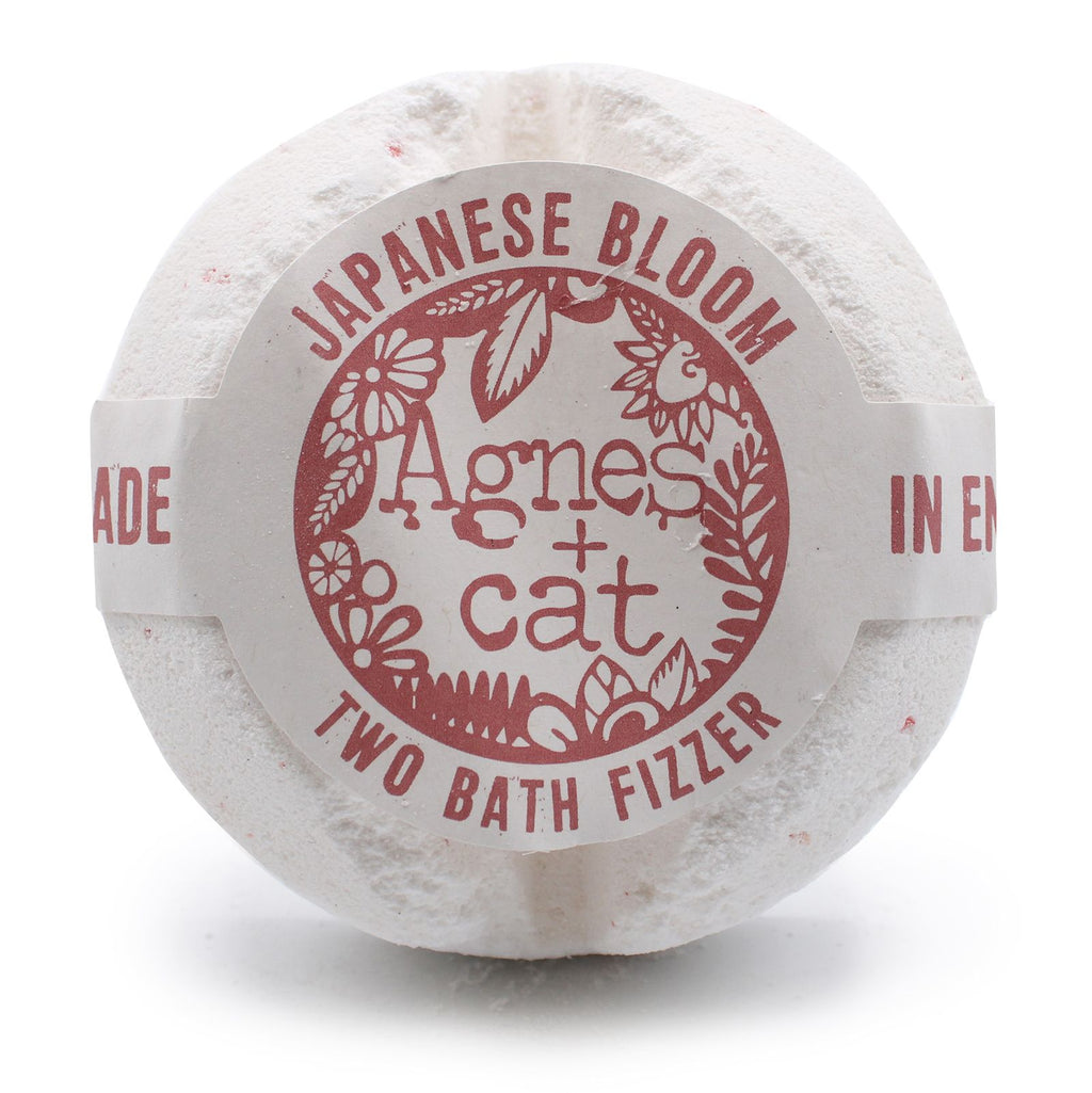 Agnes + Cat Bath Fizzer – Japanese Bloom