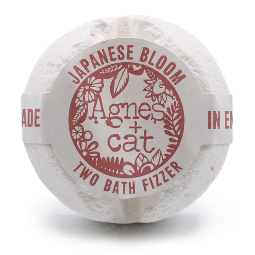 Agnes + Cat Bath Fizzer – Japanese Bloom