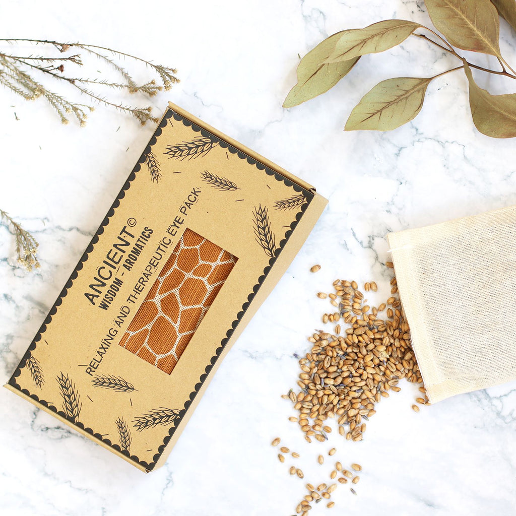 Ancient Wisdom Lavender Eye Pillow – Madagascar Giraffe