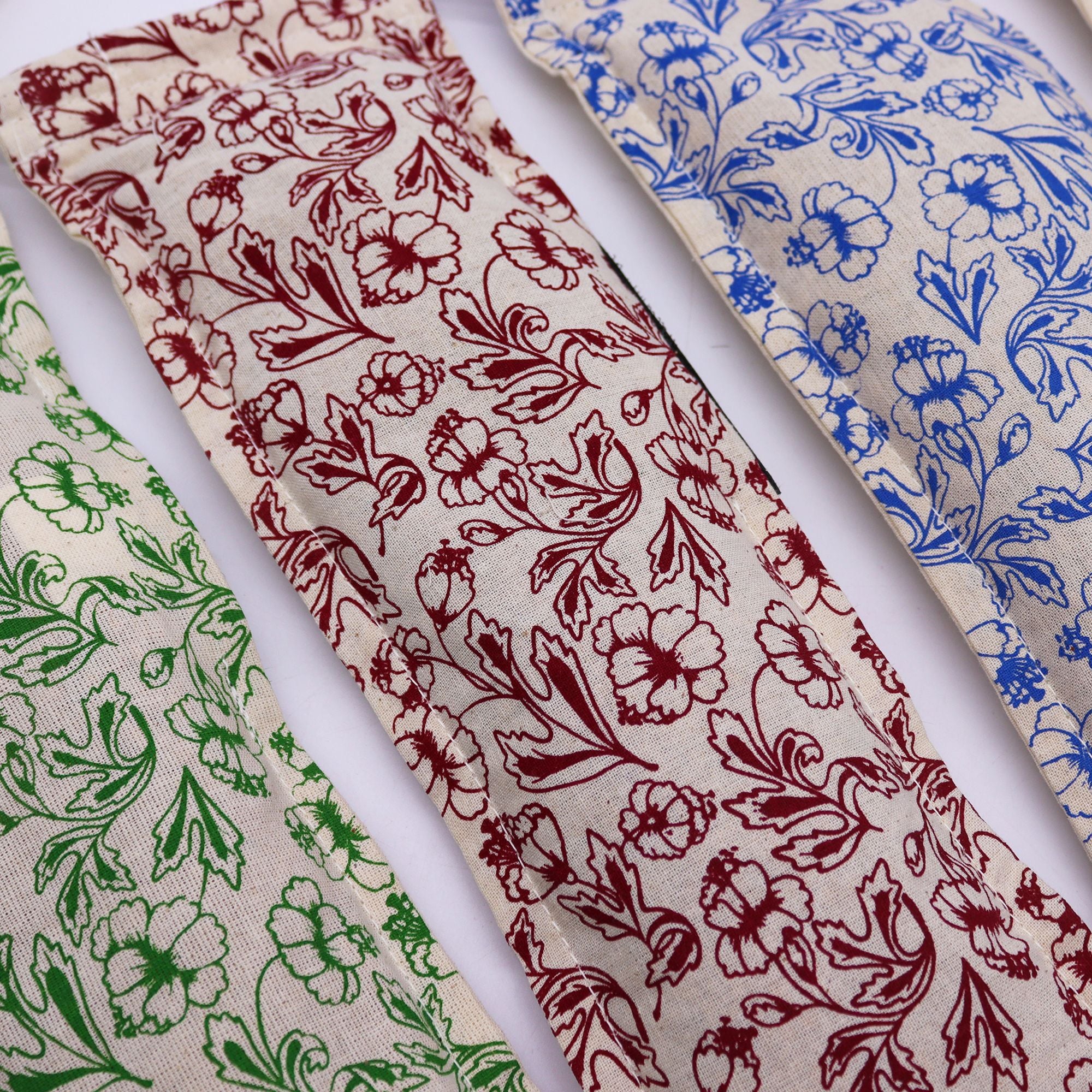 Natural Cotton Wheat Bags – Purple