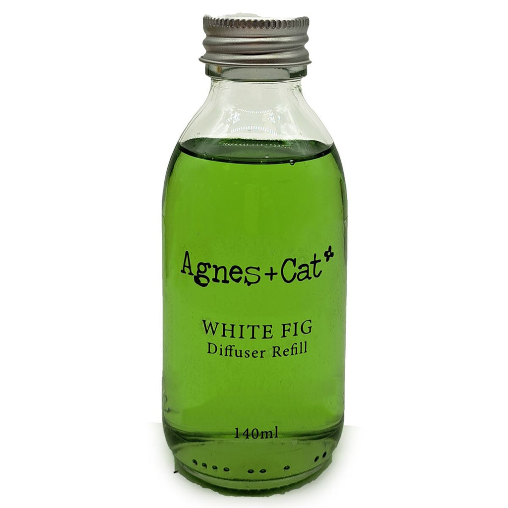 Agnes + Cat Reed Diffuser Refill - White Fig 140ml
