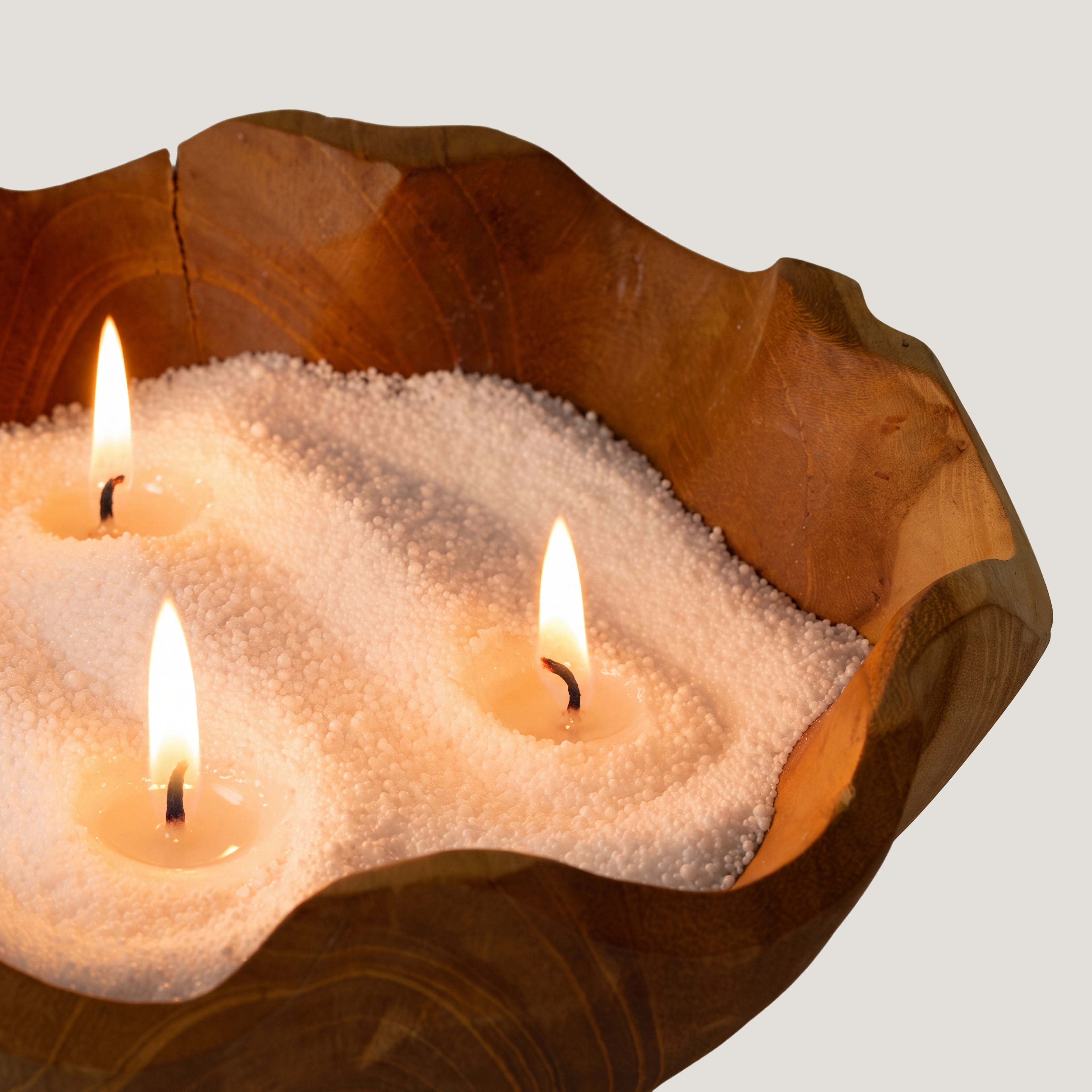 Candle Sand – Warm Honey Blush Bloom