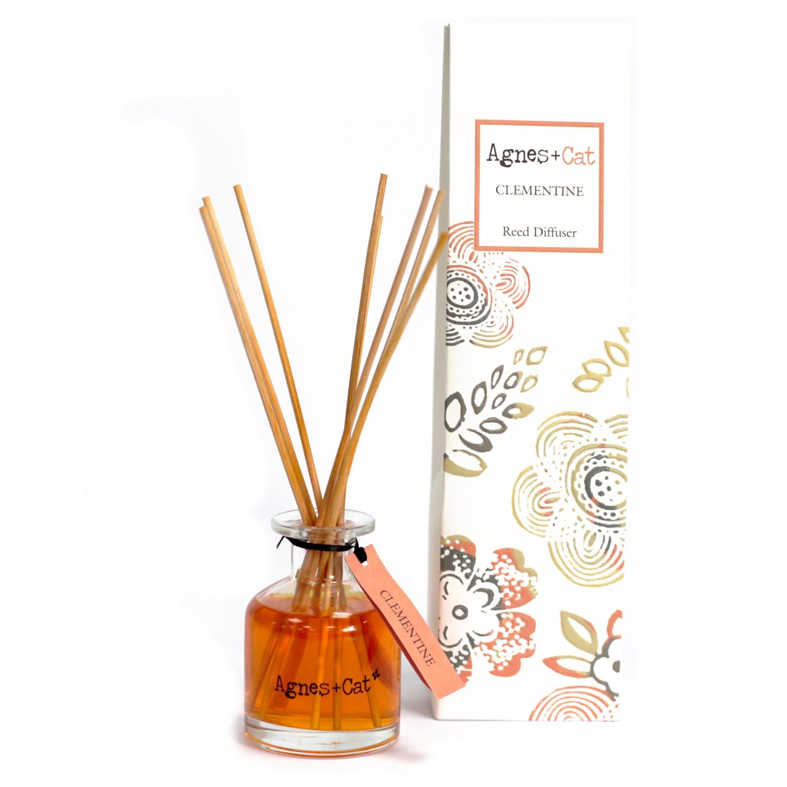 Agnes + Cat 140ml Reed Diffuser – Clementine